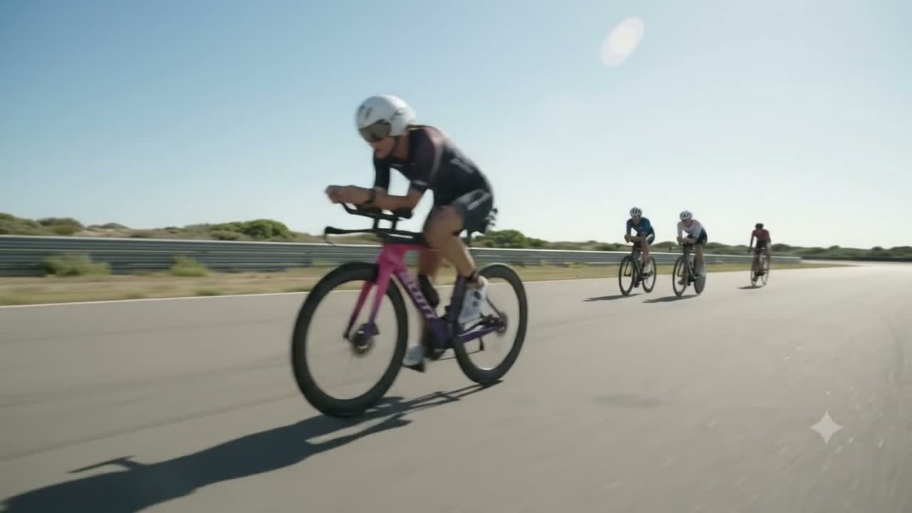 cycling endurance athlete